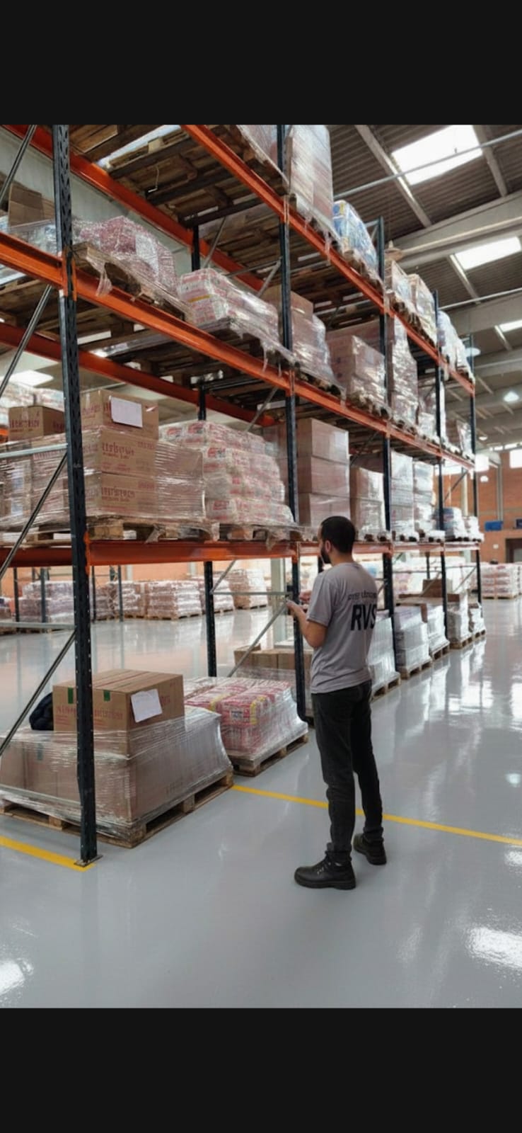 Conferência de produtos RVS